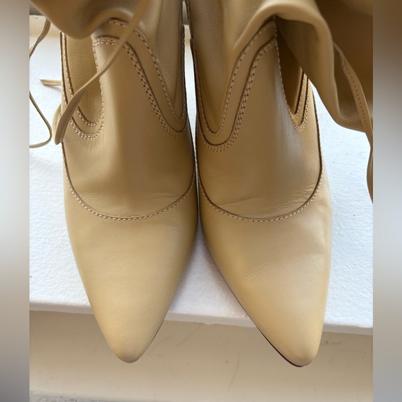 Zimmermann Tie-Detailed Leather Ankle Boots - Picture 8 of 12